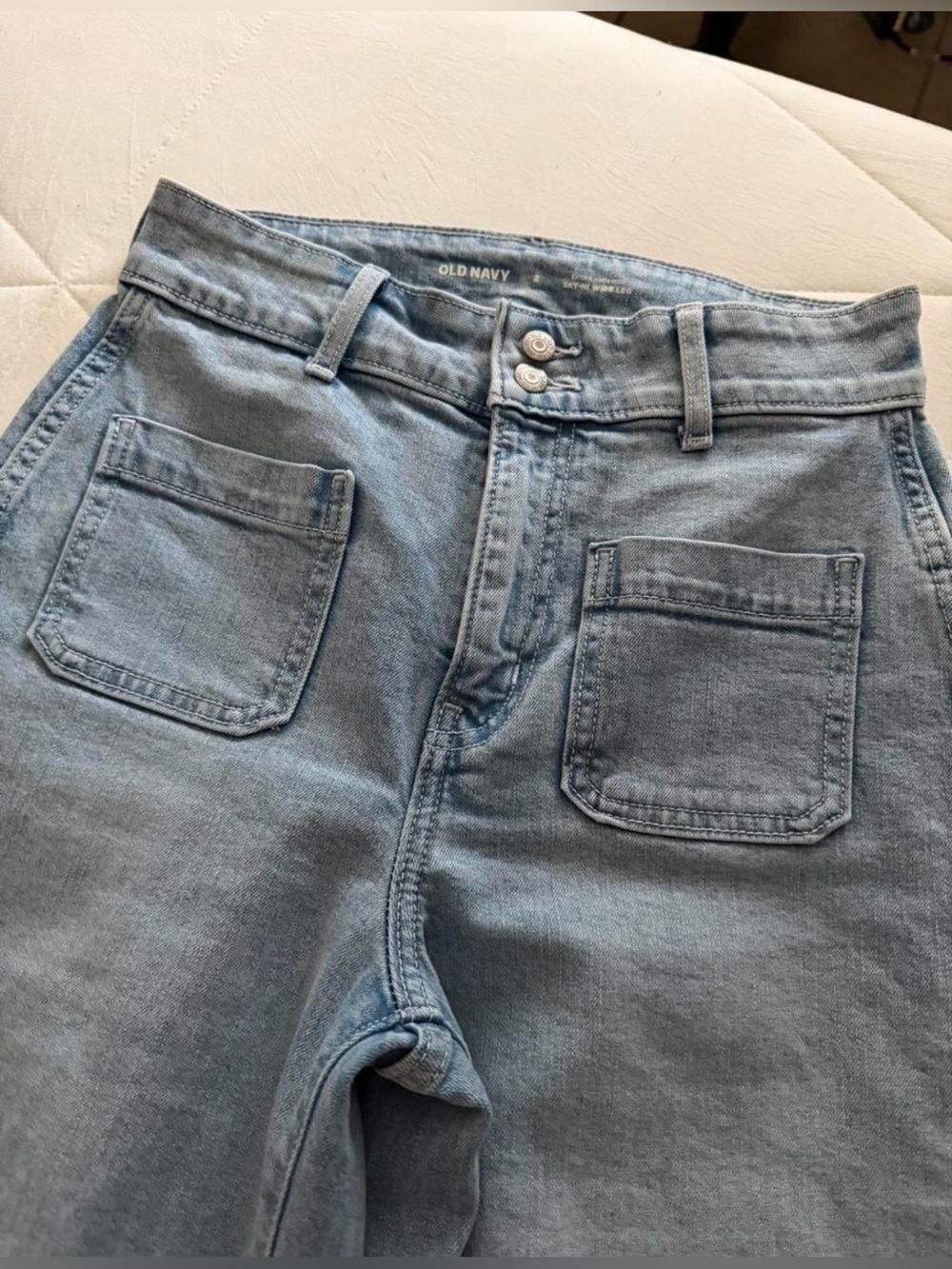 Old Navy High-Rise Patch Pocket Jeans